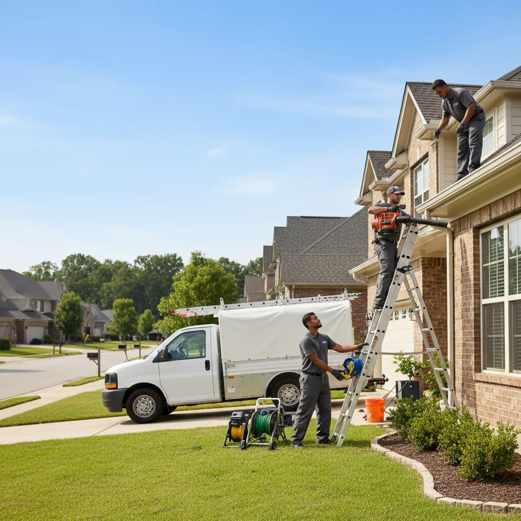 Home Gutter Service in Moore, TX near me